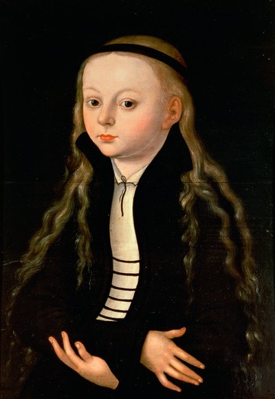 Portrait of a girl, possibly Martin Luther